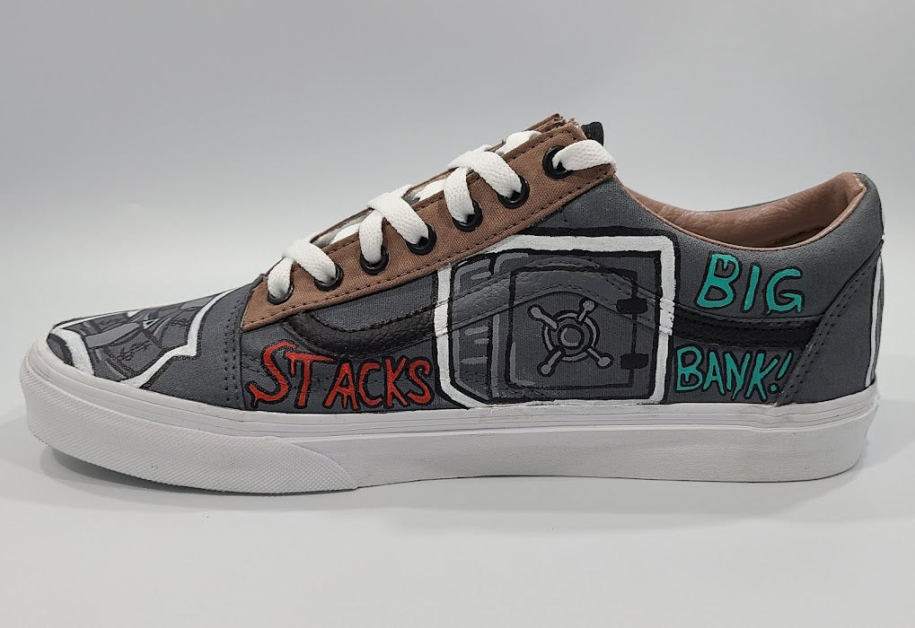 Custom Vintage x Bag Chaser Vans – Drip Syndicate - Main Image