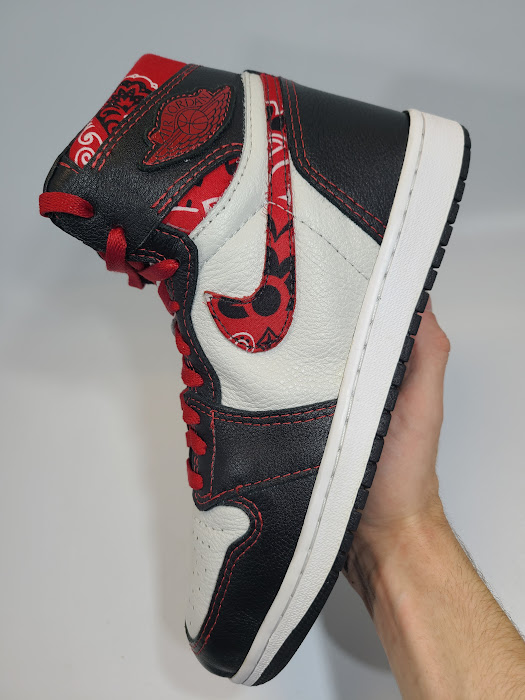 Custom Paisley x AJ1 Build – Drip Syndicate
